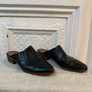 Madewell leather slides - Size 8